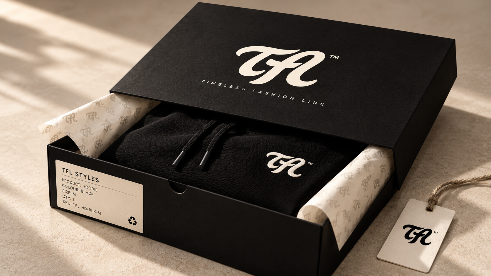 Timeless Fashion Line — Brand Identity, 2026